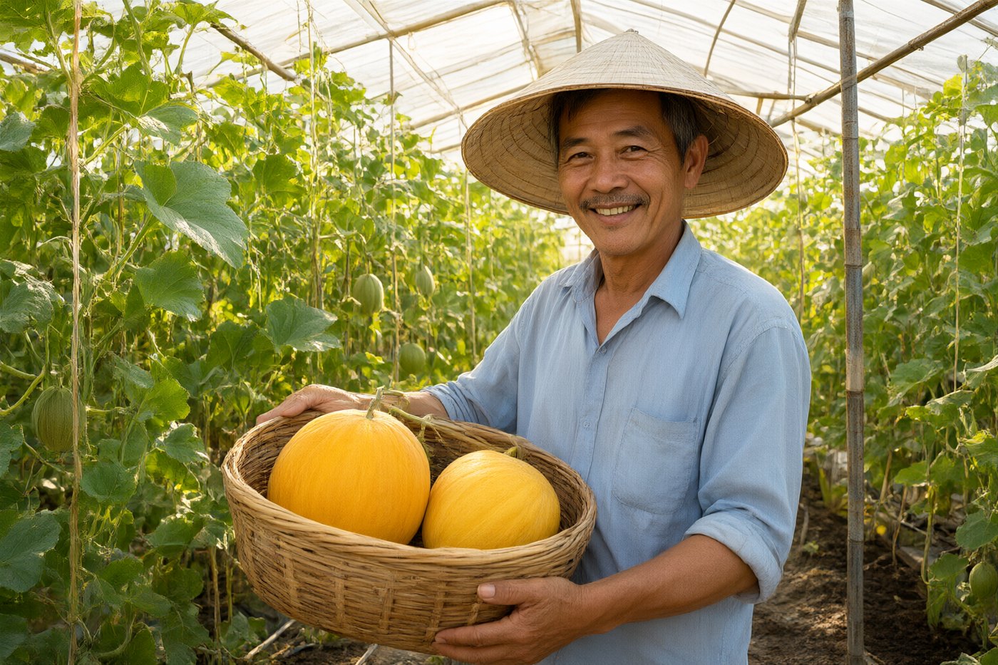 Thu hoạch đúng độ, đóng gói có nhãn mác là bước đầu của một thương hiệu nông sản. Ảnh: An Thịnh Seeds